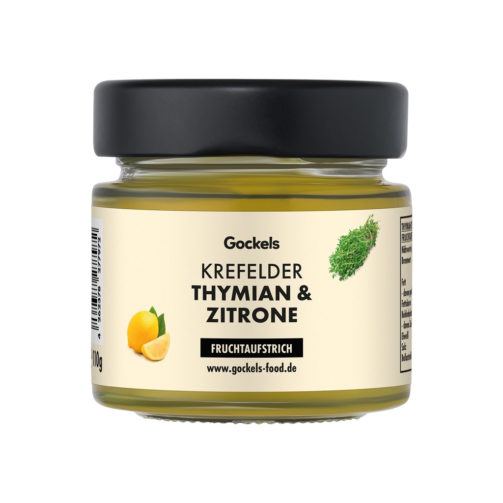 Krefelder Thymian & Zitrone Fruchtaufstrich