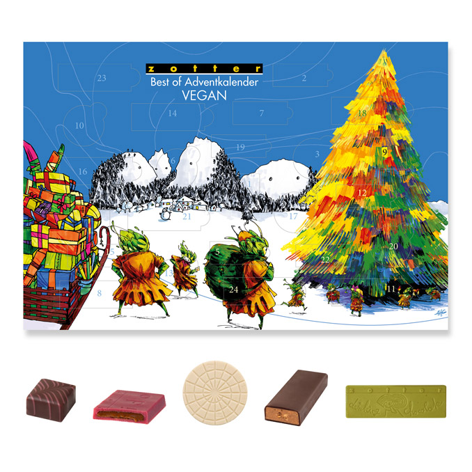 Best of Adventkalender VEGAN