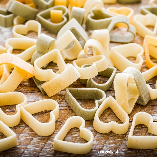 Herzchen Eiernudeln